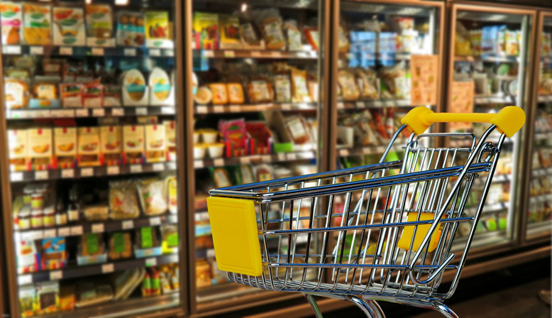 Cart in the Grocery